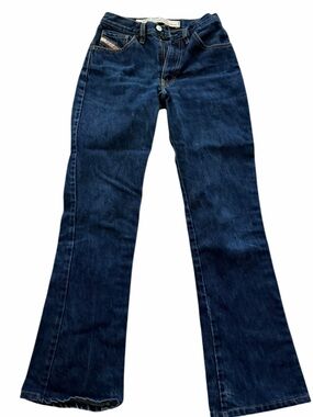 Vintage Diesel Dark Blue Flared Women Jeans size 28 (fit 26)